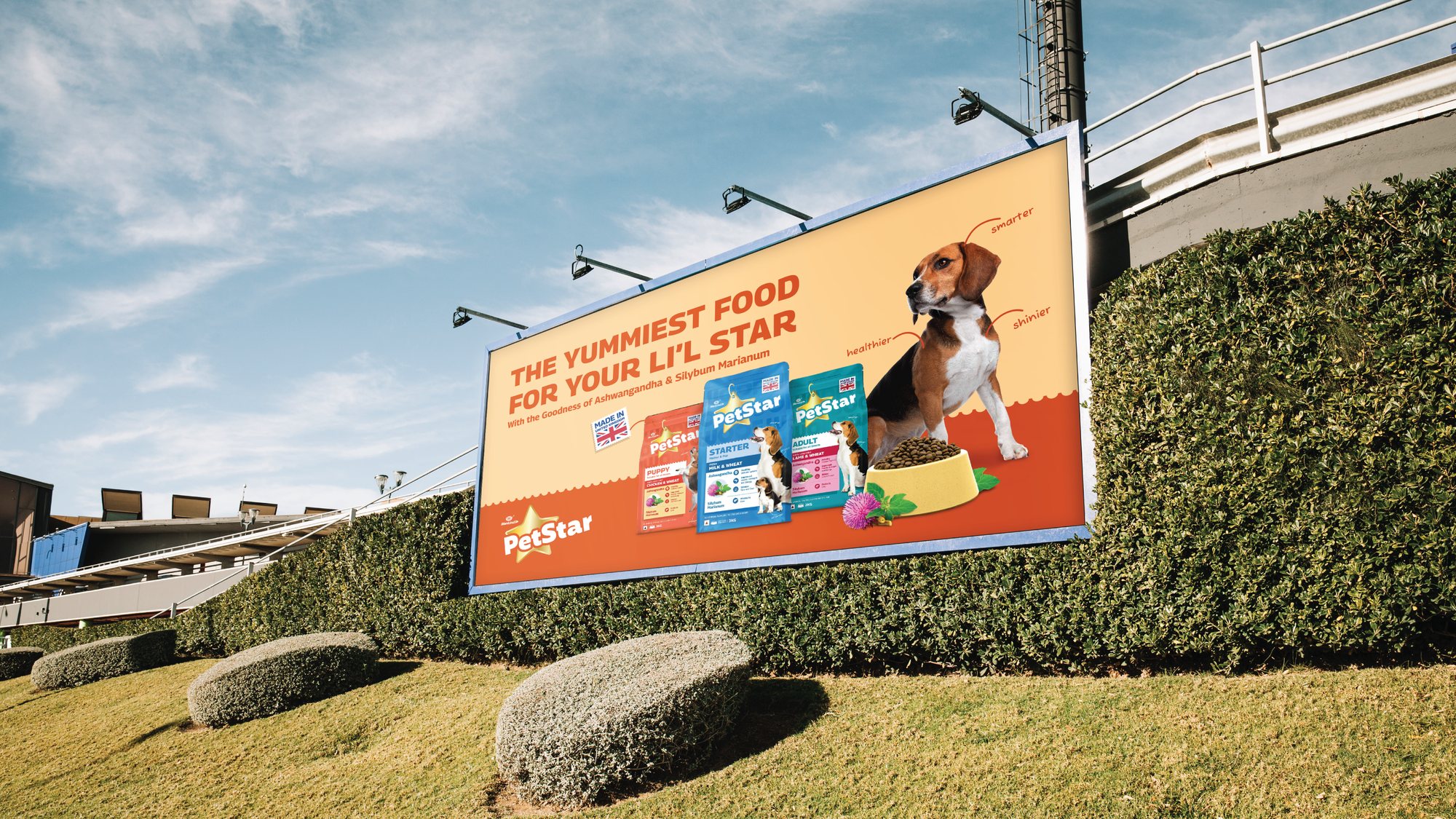 PetStar highway billboard OOH