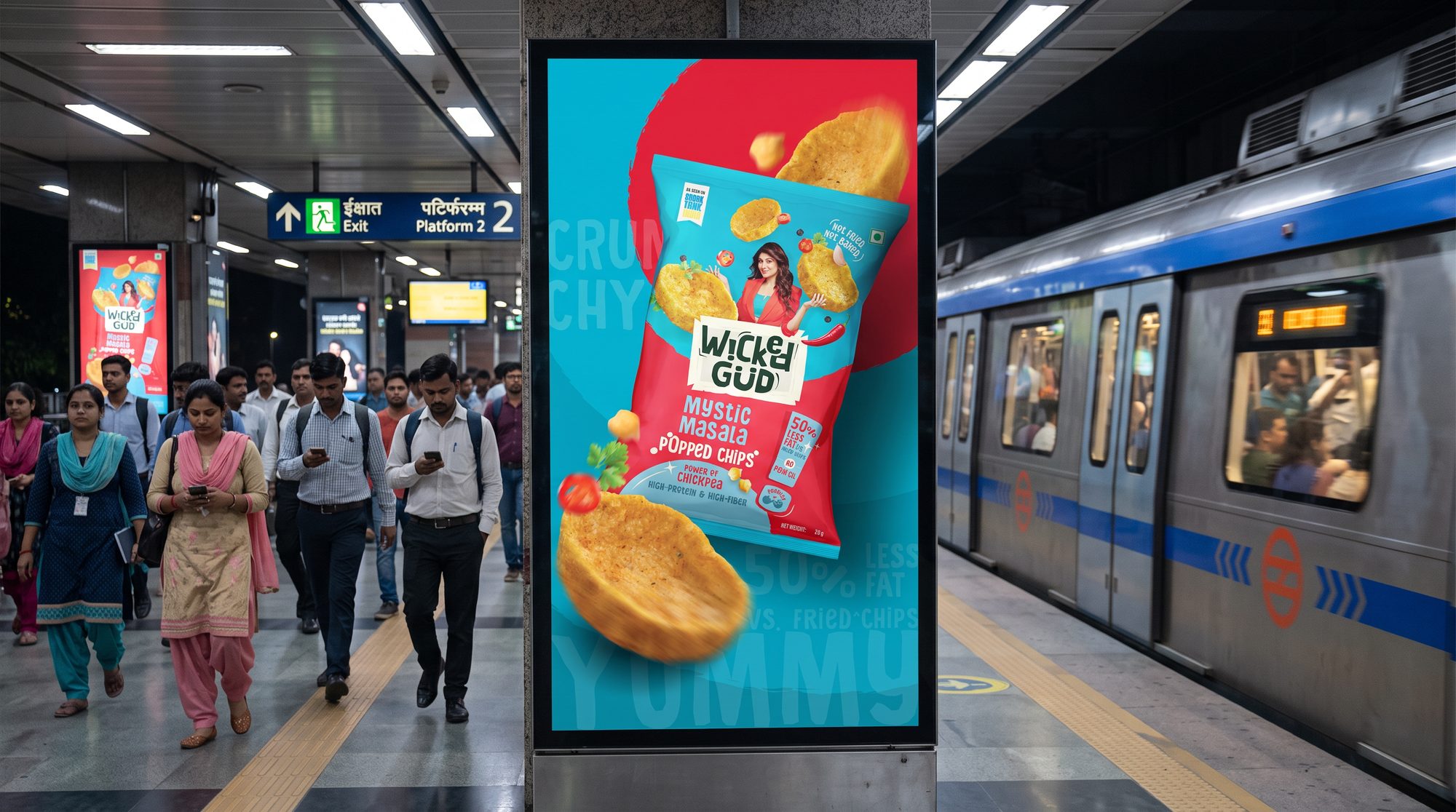 WickedGud popped chips retail mockup