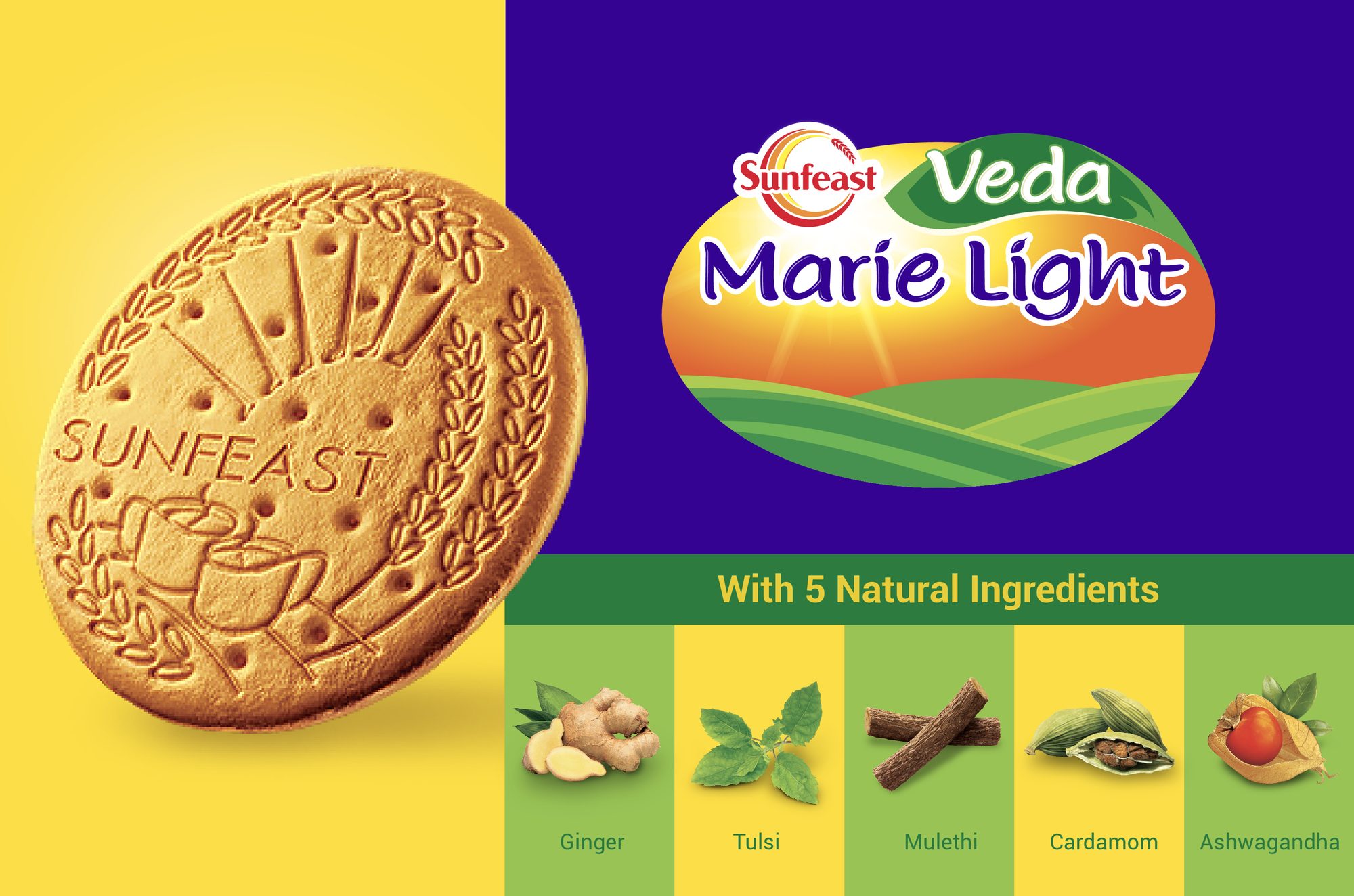 Sunfeast Veda Marie packaging